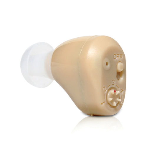 Invisible rechargeable hearing aid