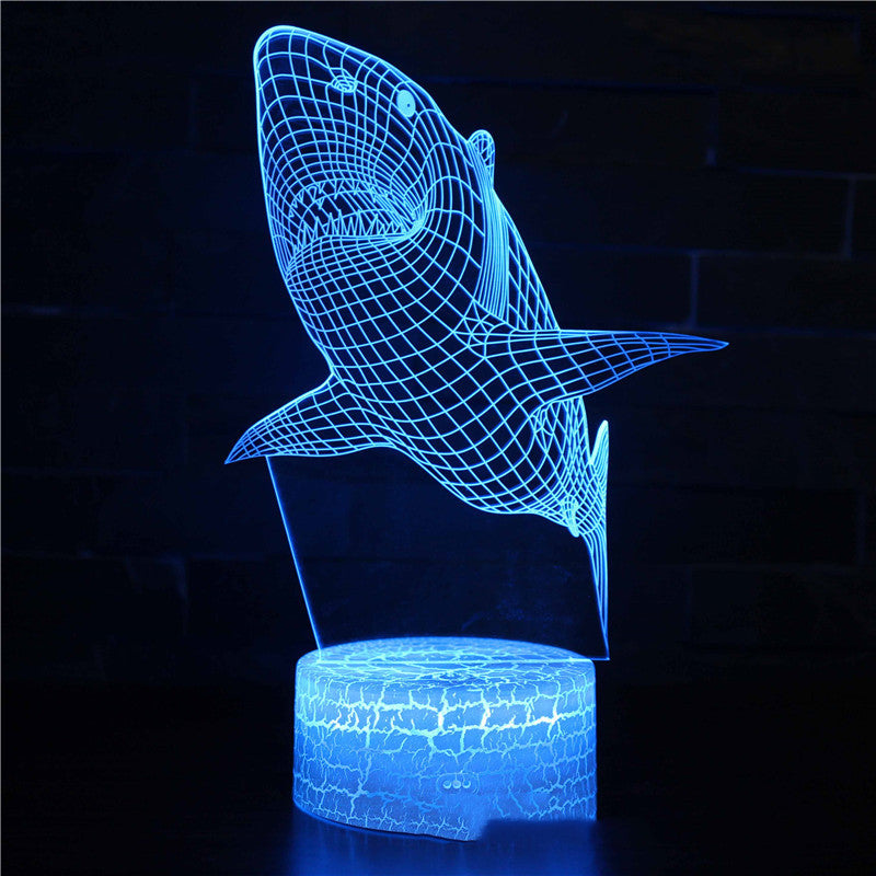 3D LED Colorful Touch Remote Control Night Light