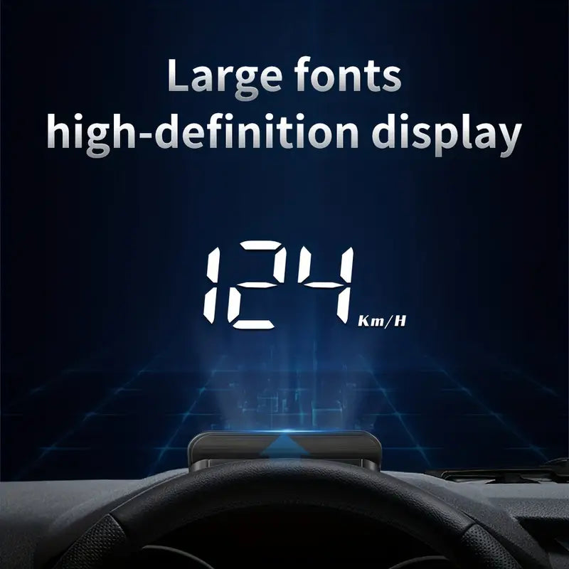 Car Head Up Display, Digital Speed Meter, Universal Car HUD