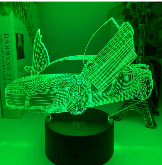 Foreign Trade New Stunt Car 3D Lights Colorful Touch Remote Control