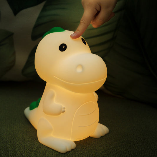 Children's Cartoon Dinosaur Silicone Lamp