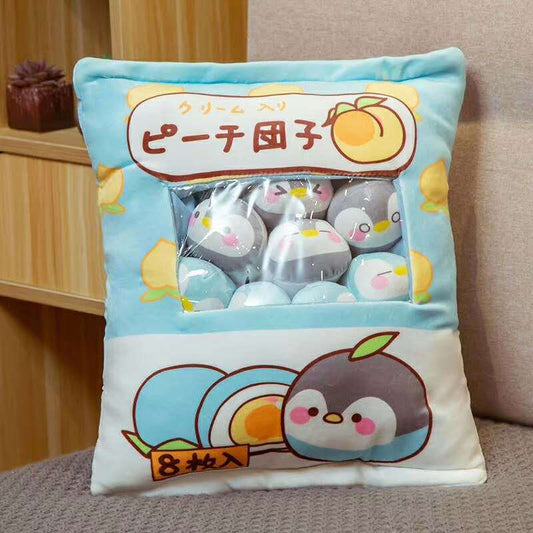 A Big Bag Of Snack Doll Cute Doll Sleeping Pillow For Girl Ankle Biter Pillow