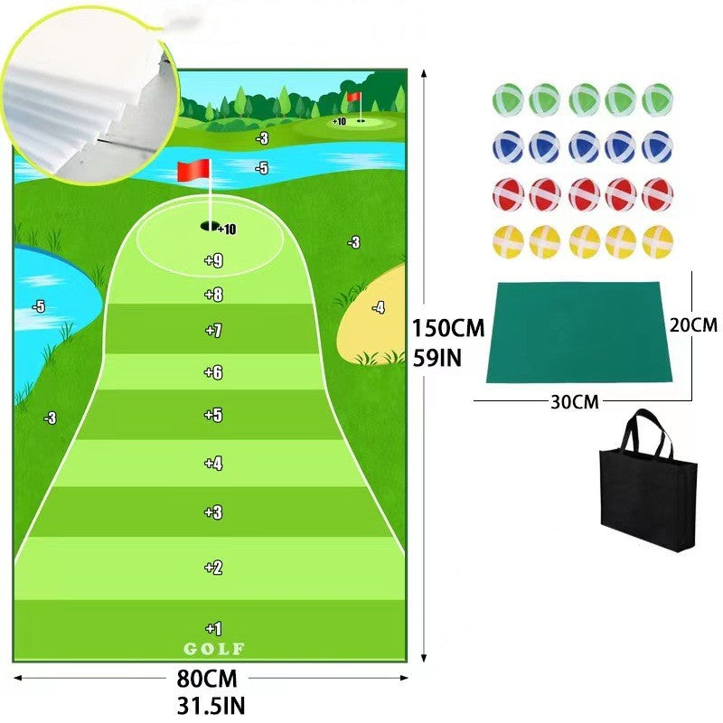 Indoor And Golfer Batting Pad Set Parent-child Interactive Leisure Outdoor Toys