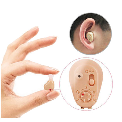 Invisible rechargeable hearing aid