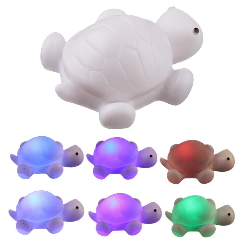 Fashion Simple Seven-color Turtle Night Light