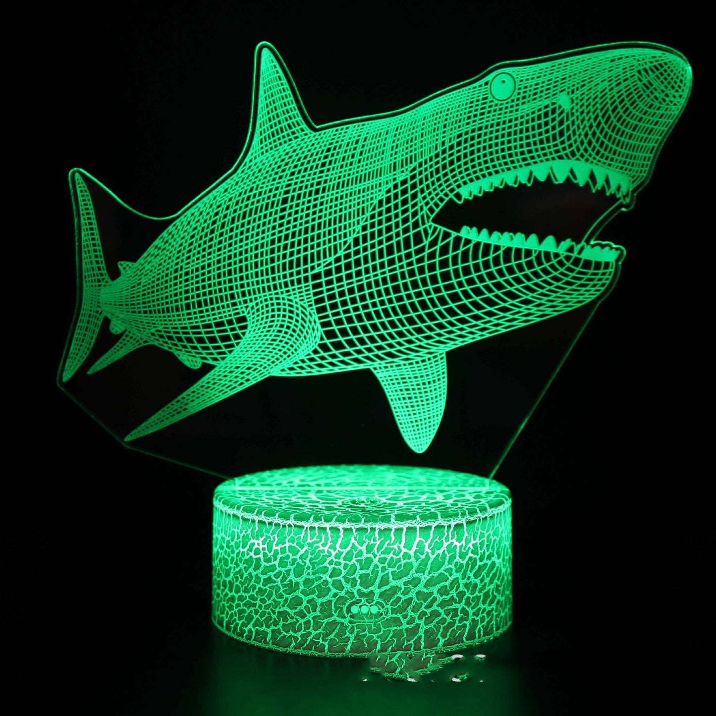 3D  LED Colorful Touch Remote Control Night Light