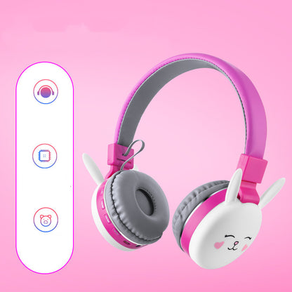 Bluetooth Headset Wireless Anime Cat Rabbit Bilateral Call Stereo Headset