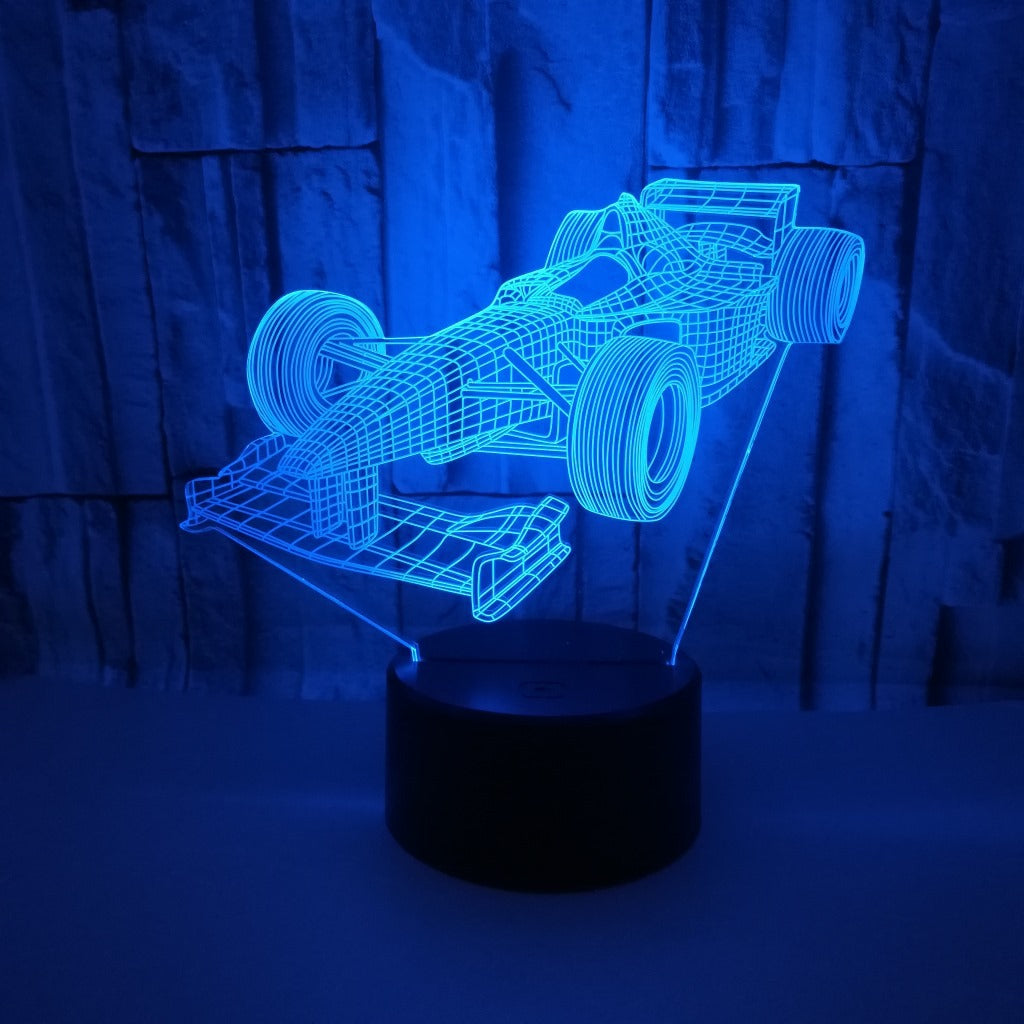 3D Night Light Remote Control Creative Bedroom Decoration Sleeping Table Lamp