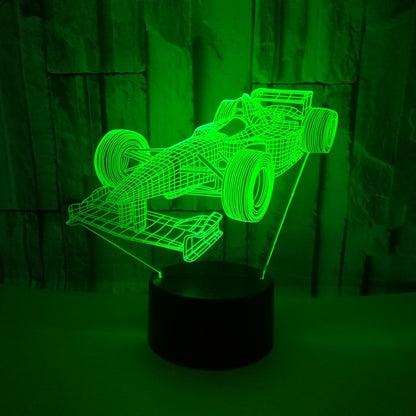 3D Night Light Remote Control Creative Bedroom Decoration Sleeping Table Lamp