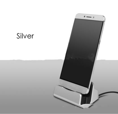 Compatible with Apple, Micro USB Type C Docking Station, Charger Stand For iPhone 7 8 Plus XS Xiaomi 8 9 A1 A2 Redmi 4 4X 5 5A 6A 7 7A