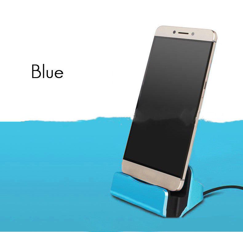 Compatible with Apple, Micro USB Type C Docking Station, Charger Stand For iPhone 7 8 Plus XS Xiaomi 8 9 A1 A2 Redmi 4 4X 5 5A 6A 7 7A