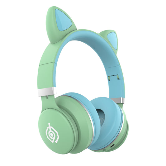 Girly Cute Cat Ears Wireless Bluetooth Headset