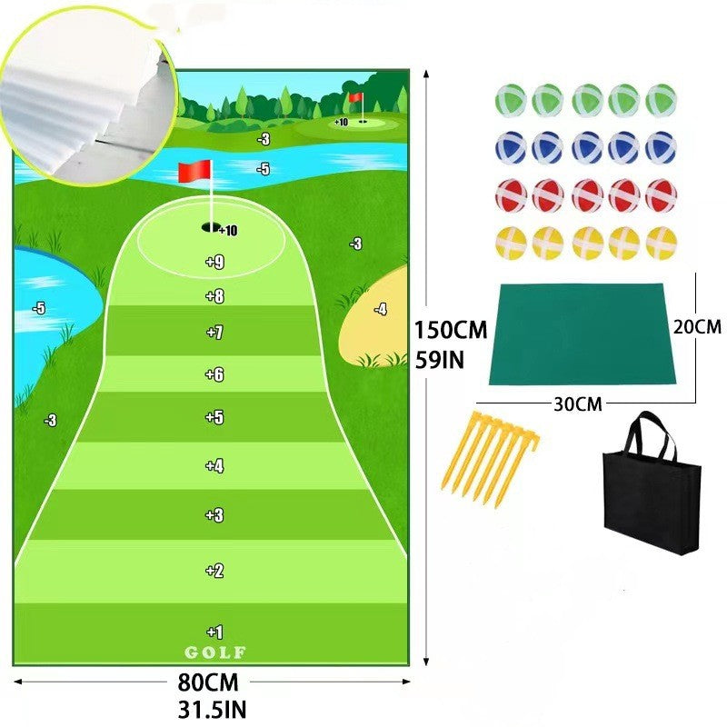 Indoor And Golfer Batting Pad Set Parent-child Interactive Leisure Outdoor Toys