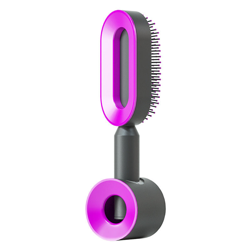 Self-Cleaning Hair Brush, 3D Air Cushion Massager Brush, Self-Cleaning Hair Styling Brush for Women, Hairdressing Brush