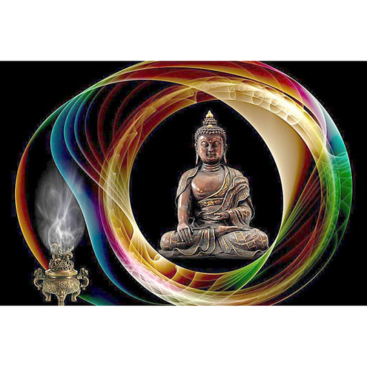5D Crystal Round DIY Diamond Painting Embroidery Home