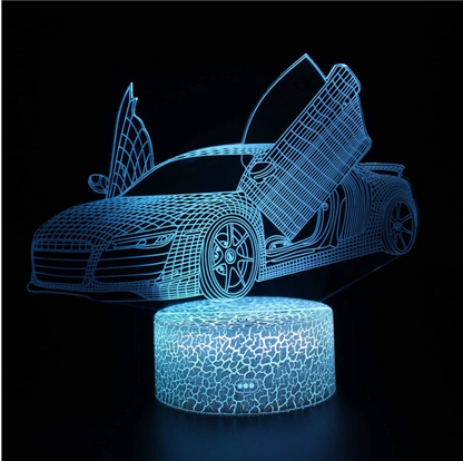 Foreign Trade New Stunt Car 3D Lights Colorful Touch Remote Control
