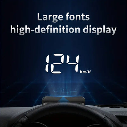 Car Head Up Display, Digital Speed Meter, Universal Car HUD