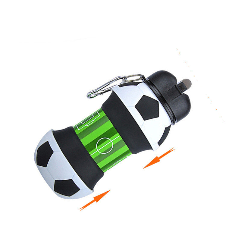Creative Outdoor Sports Water Bottle Silicone Folding Cup