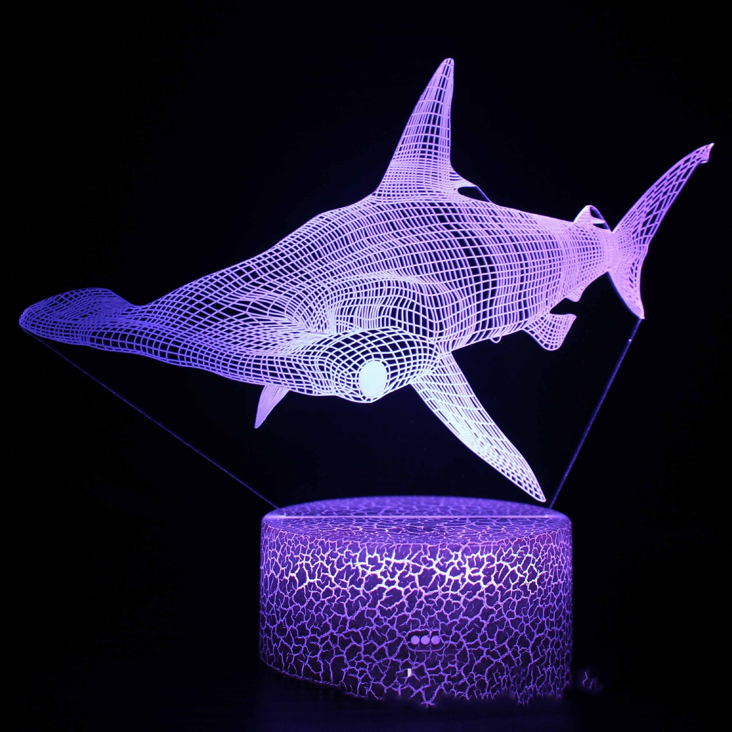 3D  LED Colorful Touch Remote Control Night Light