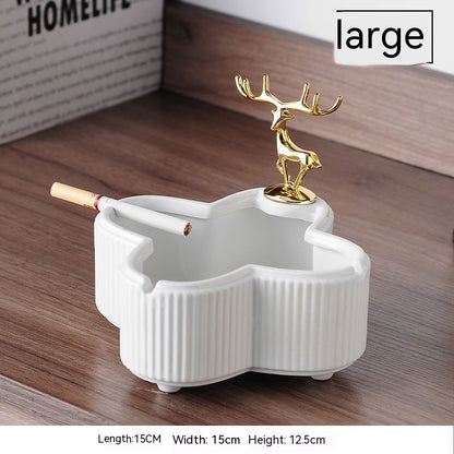 Light Luxury Ashtray Creative Home Living Room Simple