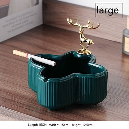 Light Luxury Ashtray Creative Home Living Room Simple