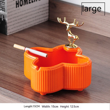 Light Luxury Ashtray Creative Home Living Room Simple