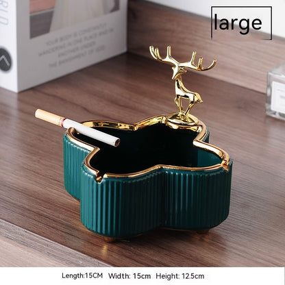 Light Luxury Ashtray Creative Home Living Room Simple