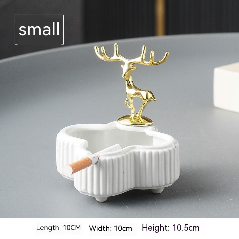 Light Luxury Ashtray Creative Home Living Room Simple