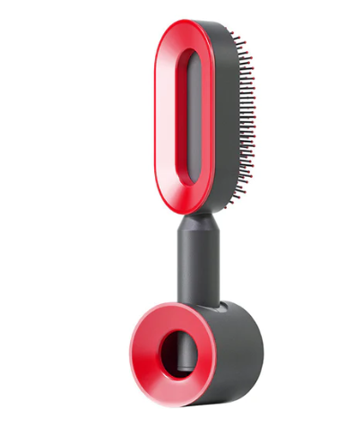 Self-Cleaning Hair Brush, 3D Air Cushion Massager Brush, Self-Cleaning Hair Styling Brush for Women, Hairdressing Brush