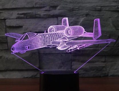 Home Colorful Touch Remote Control 3D LED Visual Light