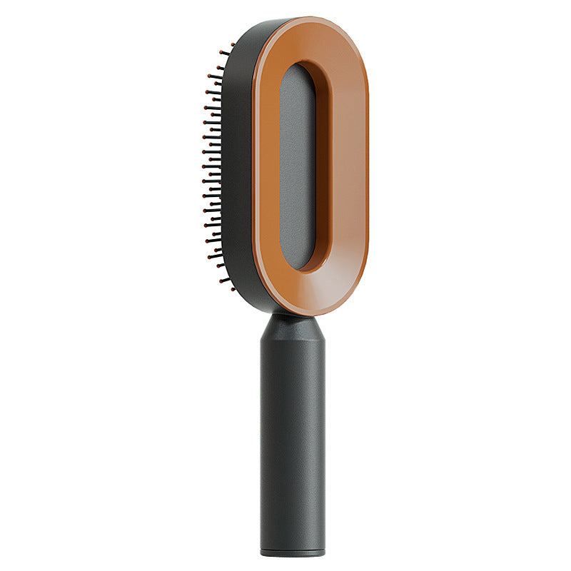 Self-Cleaning Hair Brush, 3D Air Cushion Massager Brush, Self-Cleaning Hair Styling Brush for Women, Hairdressing Brush