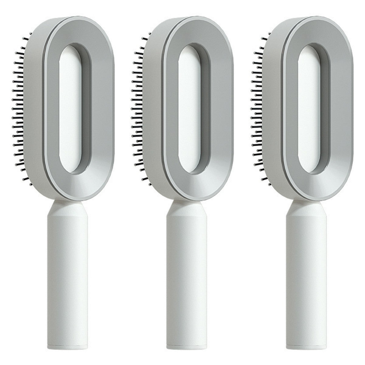Self-Cleaning Hair Brush, 3D Air Cushion Massager Brush, Self-Cleaning Hair Styling Brush for Women, Hairdressing Brush