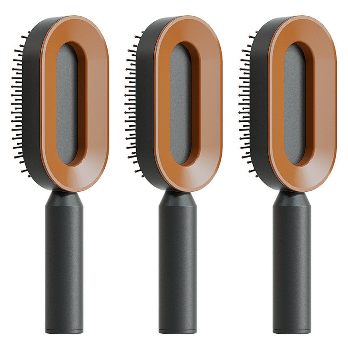 Self-Cleaning Hair Brush, 3D Air Cushion Massager Brush, Self-Cleaning Hair Styling Brush for Women, Hairdressing Brush