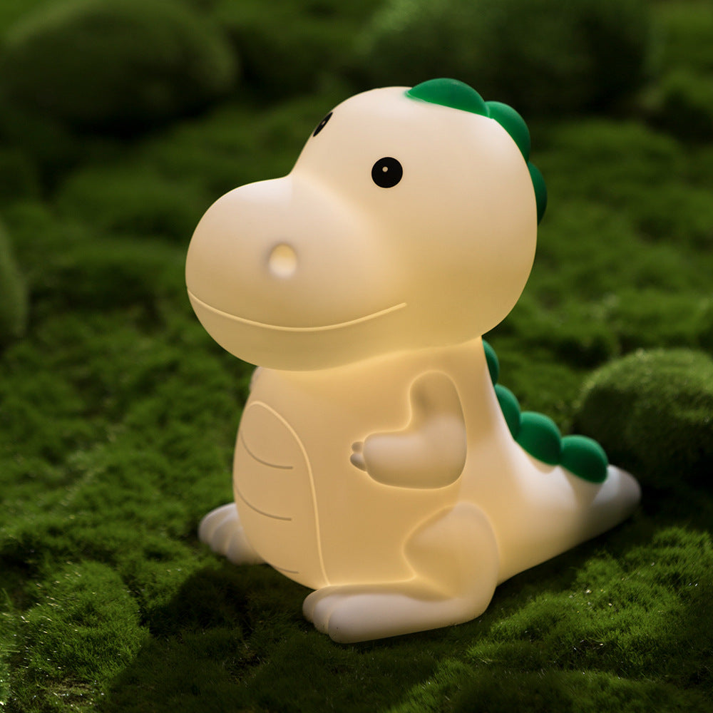 Children's Cartoon Dinosaur Silicone Lamp