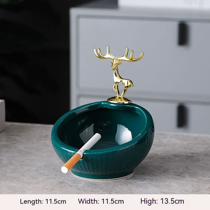 Light Luxury Ashtray Creative Home Living Room Simple