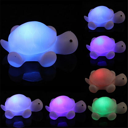 Fashion Simple Seven-color Turtle Night Light