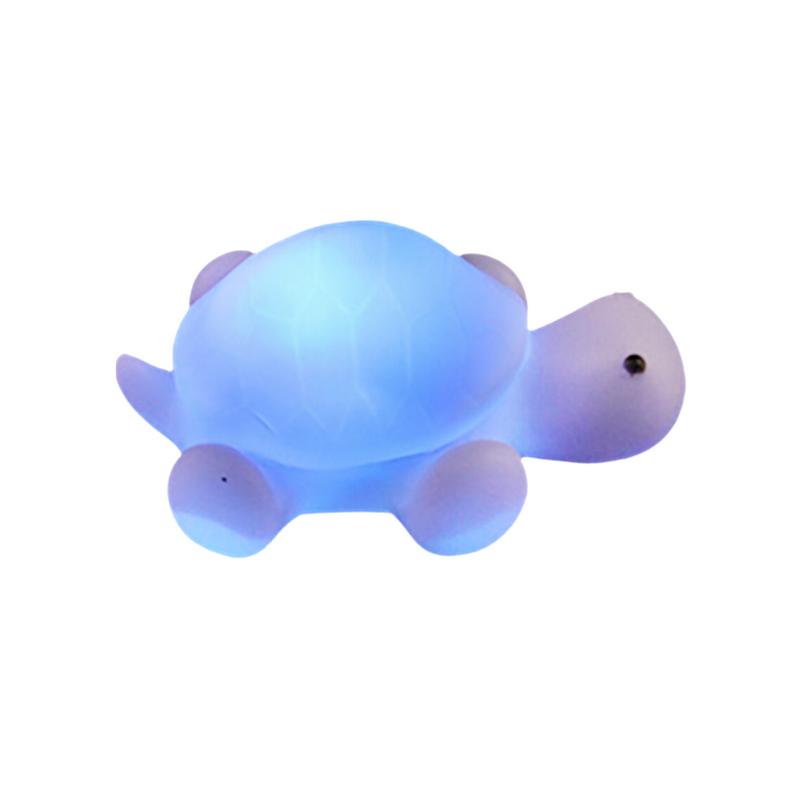 Fashion Simple Seven-color Turtle Night Light