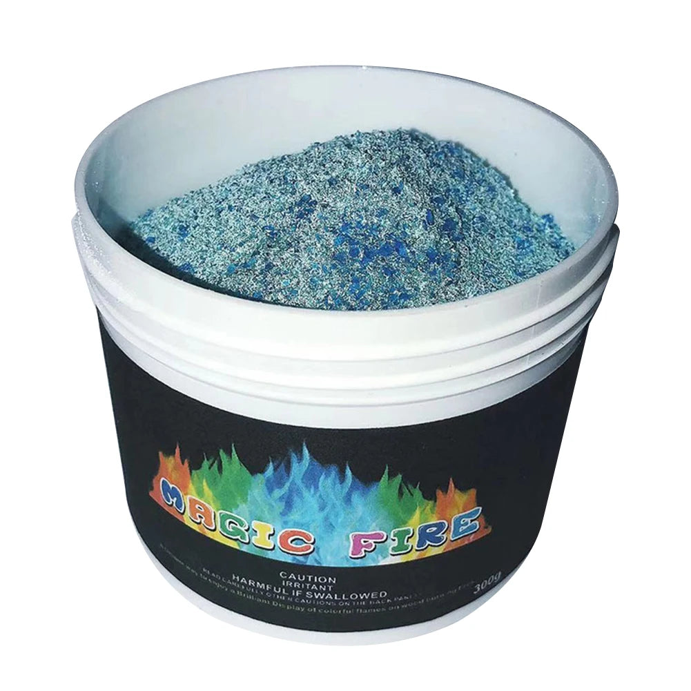 Changing Flame Powder Decorative Magical Fire Flame Powder Fireplace Festival Fire Powder Camping Bonfire Party Tools 50g/150g