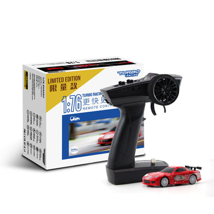 TURBO RACING MINI RC Electric Remote Control Model Car Drift Racing Adult Children's Desktop Toys