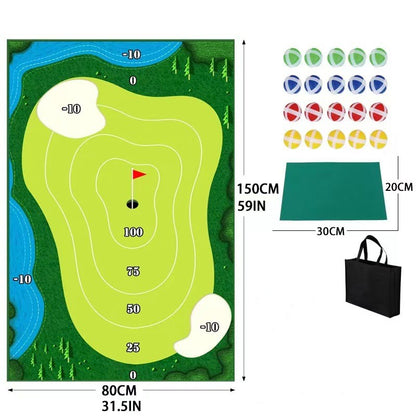 Indoor And Golfer Batting Pad Set Parent-child Interactive Leisure Outdoor Toys