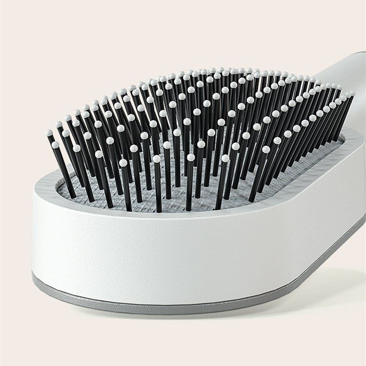 Self-Cleaning Hair Brush, 3D Air Cushion Massager Brush, Self-Cleaning Hair Styling Brush for Women, Hairdressing Brush