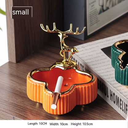Light Luxury Ashtray Creative Home Living Room Simple