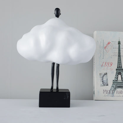 Minimalist Creative White Clouds Character Ornaments