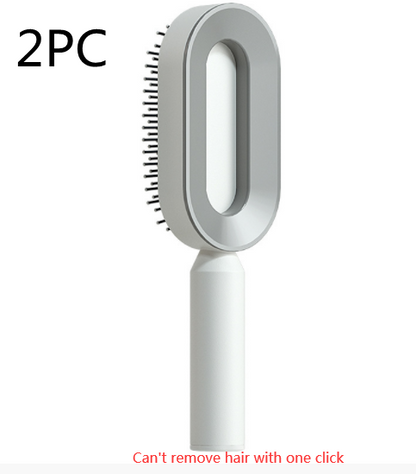 Self-Cleaning Hair Brush, 3D Air Cushion Massager Brush, Self-Cleaning Hair Styling Brush for Women, Hairdressing Brush