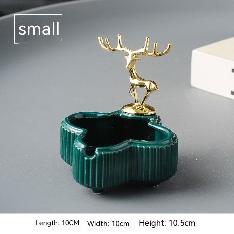 Light Luxury Ashtray Creative Home Living Room Simple