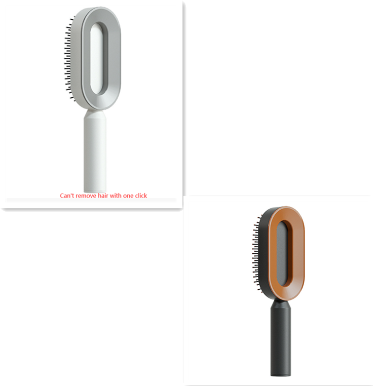 Self-Cleaning Hair Brush, 3D Air Cushion Massager Brush, Self-Cleaning Hair Styling Brush for Women, Hairdressing Brush