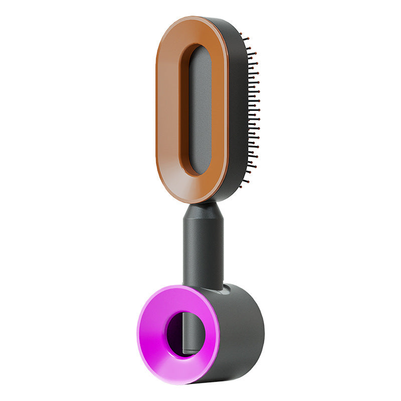 Self-Cleaning Hair Brush, 3D Air Cushion Massager Brush, Self-Cleaning Hair Styling Brush for Women, Hairdressing Brush