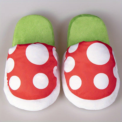 Cute Small Mushroom Cotton Holder