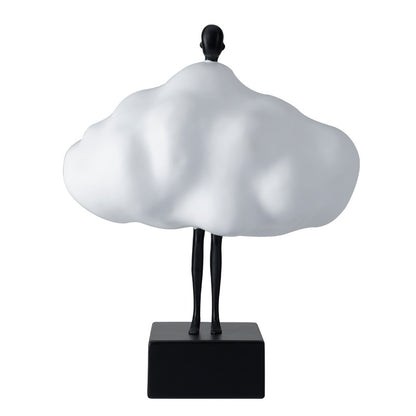 Minimalist Creative White Clouds Character Ornaments