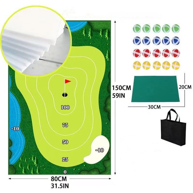 Indoor And Golfer Batting Pad Set Parent-child Interactive Leisure Outdoor Toys